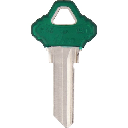 Ilco Schlage Design Decorative House Key SC1-Teal, 5PK IAK00004710