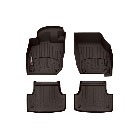 Weathertech Cocoa, Front and Rear Floorliners 4717271-474962