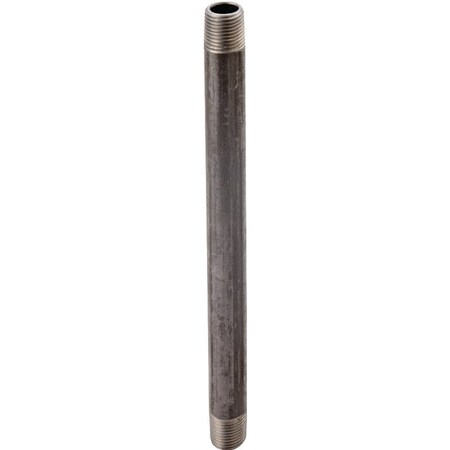 Prosource Nipple, 3/4 in, 30 in L, Male, SCH 40 Schedule, Steel BN 3/4X30-S