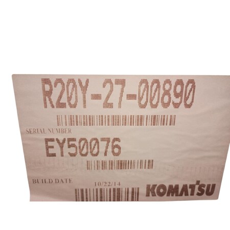 Komatsu FINAL DR ASM, KOMATSU OEM R20Y-27-00890 R20Y-27-00890