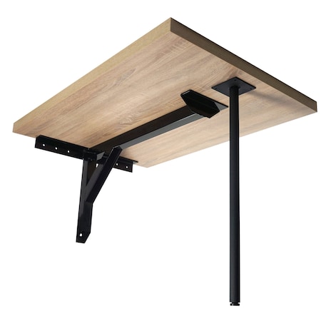 Bfm Seating 1 1/4in Pin Leg Base - Sand Black Finish TB-P125