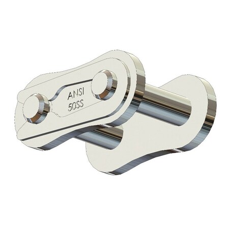 Senqcia Ultra-Max Single Strand Spring Clip Connecting Link, 50SS600 chain, 5/8 P, .2 Pin, 600 SS 50SS600UMCL