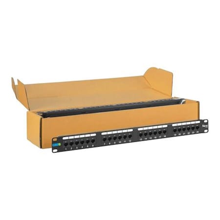 Teledynamics Patch Panel Cat 6 48 -port 1 Rms, 6PK ICC-ICMPP2460V