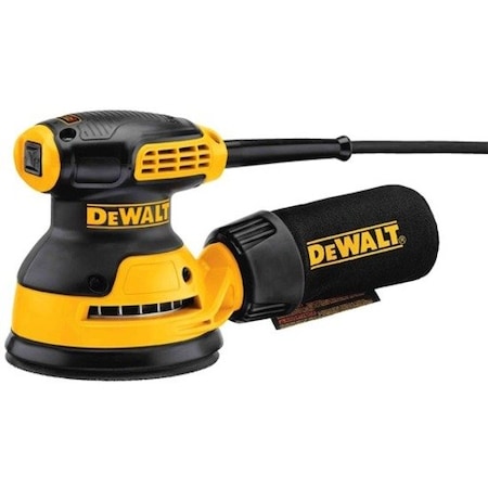Dewalt 5 in. Single Speed Random Orbit Sander Kit - H&L Pad DWE6421K
