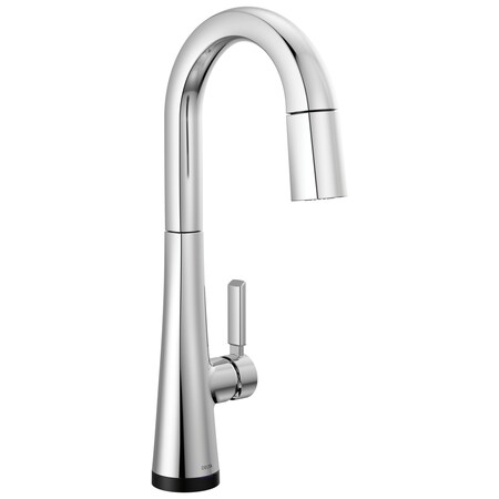 Delta Monrovia Single Handle Pull-Down Bar/Prep Faucet with Touch2O Technology 9991T-PR-DST
