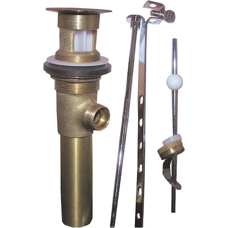 Westlake Pipe & Fittings 1-1/4'' Polished Brass Pop-Up Assembly 3/1/4625