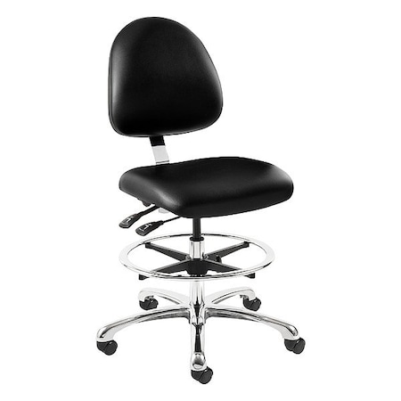 Bevco ISO 5 Tall Tilt Chair w/Casters 9551MC2-BLK-3850S/5