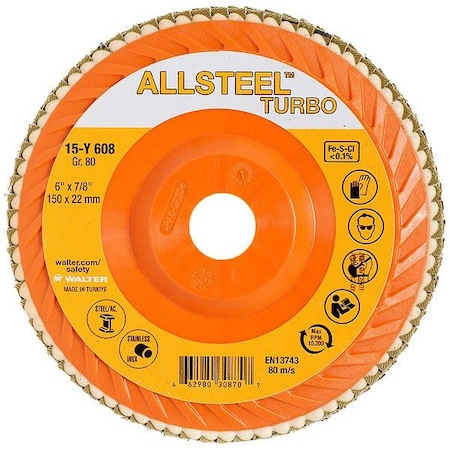 Walter Sanding Discs, 6" dia., PK25 15X603