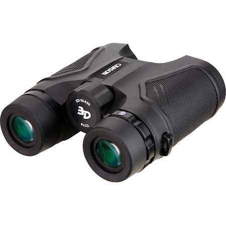 Carson General, Hunting, Nature Binocular, 8x Magnification, Roof Prism, 392 ft at 1000 yd Field of View TD-832ED