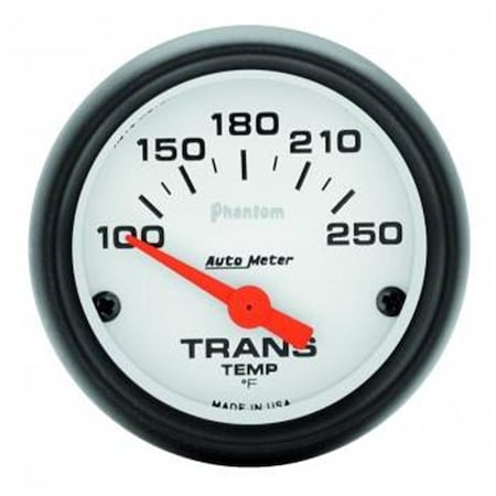 Auto Meter 5757 Phantom Electric Transmission Temperature Gauge 2.06 in. 100250 deg ATM5757