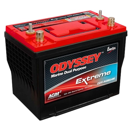 Odyssey Extreme 12V AGM Marine Dual Purpose Battery Group 24 ODX-AGM24M
