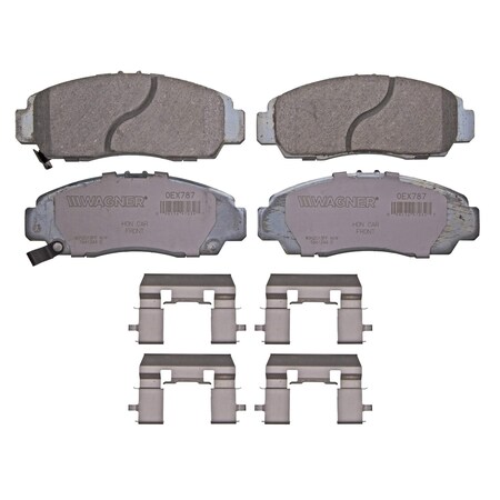 Wagner Brake OEX Front Disc Brake Pad Set Premium Ceramic, OEX787