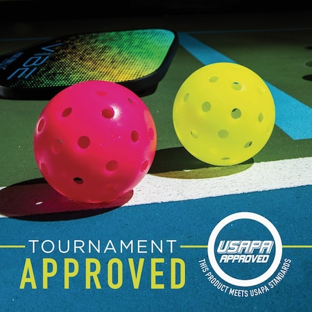 Franklin X-40 Optic USAPA Approved Outdoor Pickleball, 3PK 52821