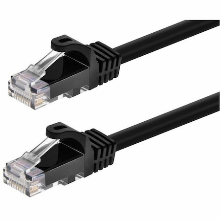 Monoprice CAT5E 24AWG UTP PATCH CABLE_ 2FT BLACK 11302