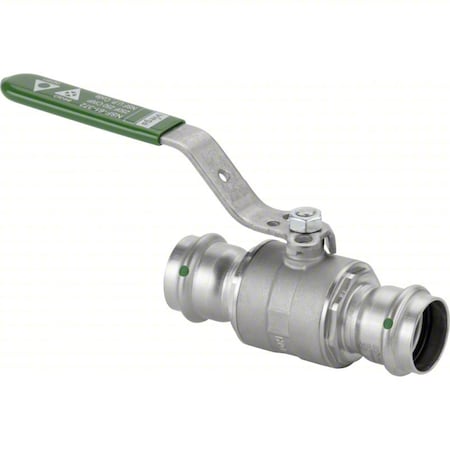 Viega Manual Two-Way Ball Valve, 2.68" L 81096