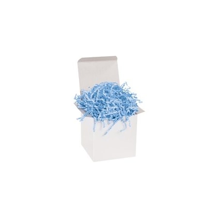 Bubblefast 10 lb. Light Blue Crinkle Paper BFCP10M