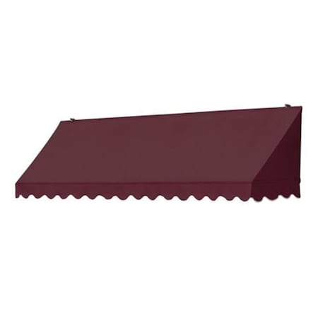 Idmworldwide IDM Worldwide Sunsational Products Replacement Cover for Traditional Window Awning - Ebony, 8 ft. 3020811