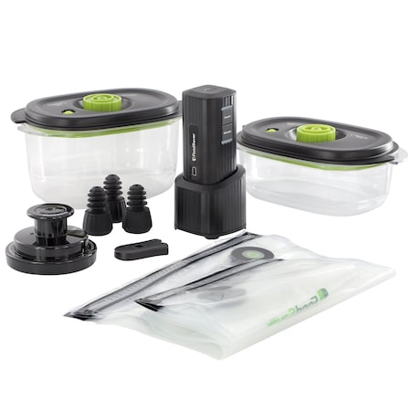 Foodsaver Cordless Mini Vacuum Sealer in Black with Starter Kit 750124770M