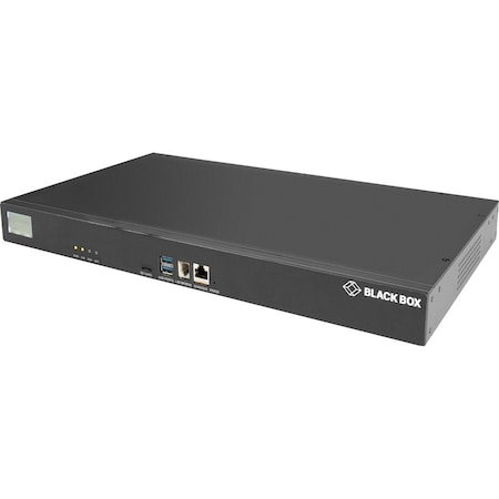 Black Box CONSOLE SERVER - POTS MODEM, DUAL 10/100/1000, 32-PORT, TAA LES1732A-R2
