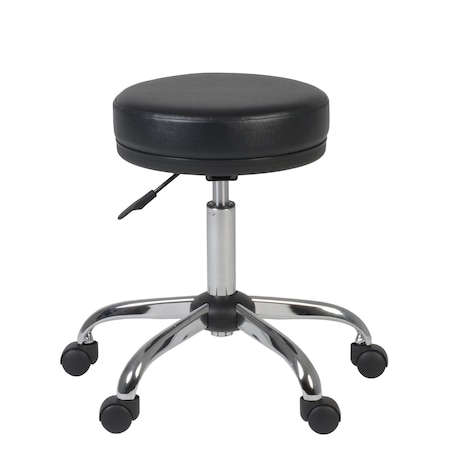 Regency ComfortCare Armless Medical Stool, TAA Compliant, Black 902-VAM-BK