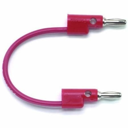 Pomona Electronics TestLeads, Rd, 1000V, 18AWG, PP, 4ft B-48-2