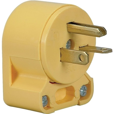Eaton Wiring Devices Straight Blade Plug, 6-20P, 20 A, 250V AC, 2 Pole, Screw Terminals, Grounded 4509AN-BOX