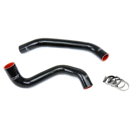 Hps Performance High Temp Reinforced Silicone Radiator Coolant Hose Kit, Black, 57-1305-BLK