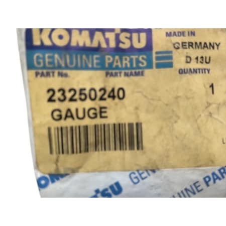 Komatsu GAUGE, KOMATSU OEM 23250240 23250240