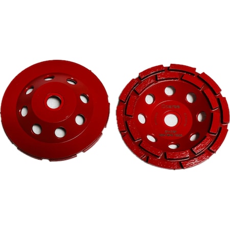 Vantage Product Double row Cupwheel, Concrete Cutting, 5'' CGW5DA3