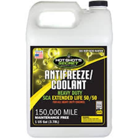 Water World 1G150KY505 1 gal 150K 50-50 Yellow AntiFreeze Hotshots Coolant WA3591461