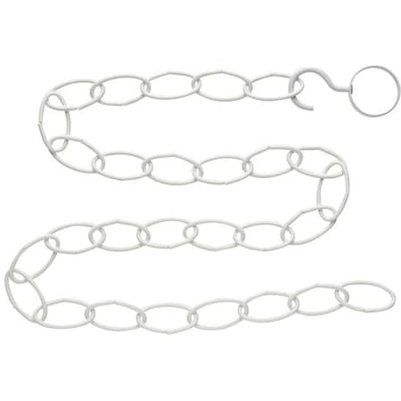 National Hardware V2660 Series Extender Chain Kit, 36 in L, Steel, White N275-073
