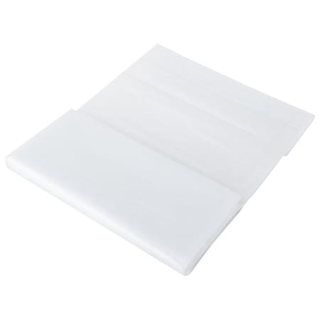 Simple Spaces Shower Curtain, Vinyl, Frosted, Frosted SD-PCP01-F3L