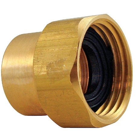 Anderson Metals 3/4'' FHT x 3/4'' FIP Brass Adapter 737482-1212