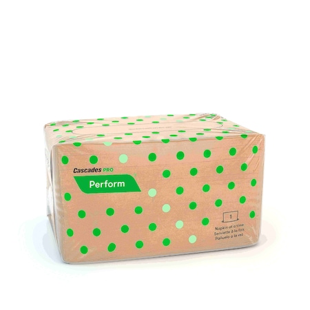 Cascades Pro Perform Interfold Napkin Natural 8.5" X 12.63" 1-Ply, 188 Sheets T401