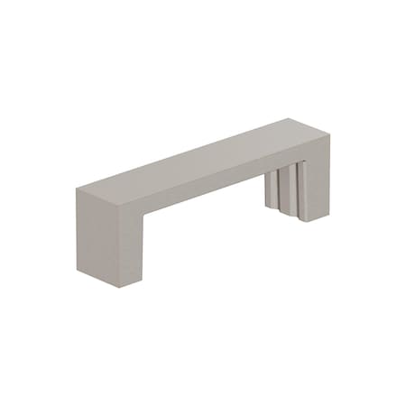 Amerock Augment 3 inch (76mm) Center-to-Center Satin Nickel Cabinet Pull, 10PK 10VMP37150G10