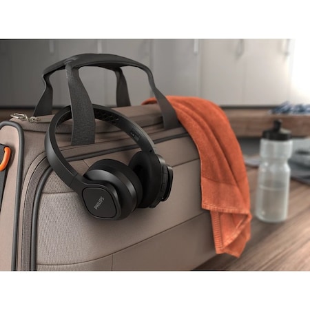 Signify A4216 Wireless Over-Ear Headphones, Powerful Bass, Washable/Cooling Ear-Cup, IP55 TAA4216BK/00
