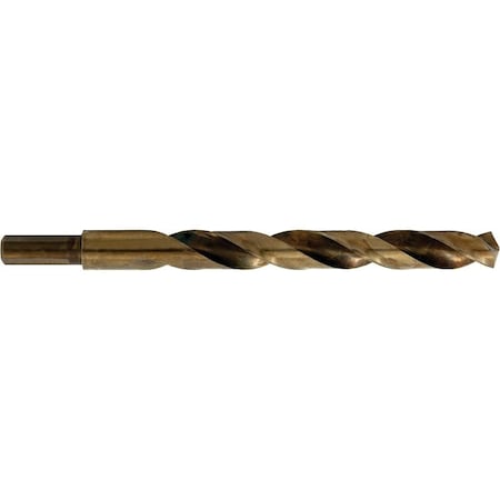 Vulcan 251511OR Jobber Drill Bit, 1/2 in Dia, 6 in OAL, Reduced Shank PTA250686/251511O