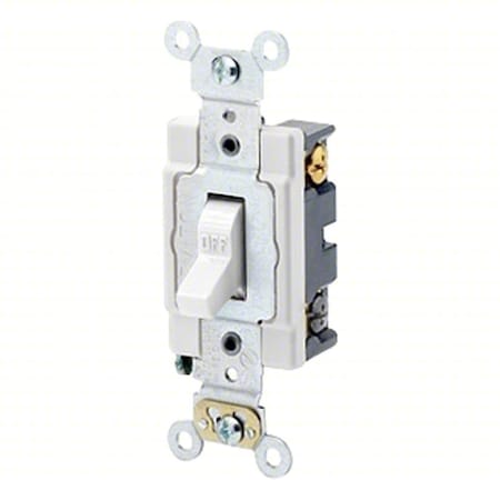 Leviton Plugs and Receptacles, PK10 1224-SW