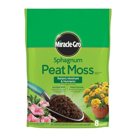 Miracle-Gro Sphagnum Peat Moss 8 qt 85278430