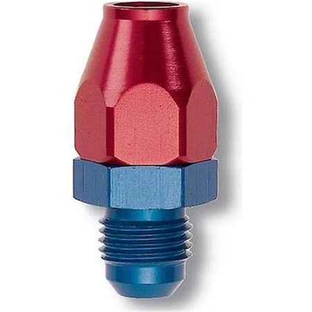 Kento Gear 0.37 ft. Straight -6AN Male Swivel with 0.37 ft. Tube, Blue KE360758