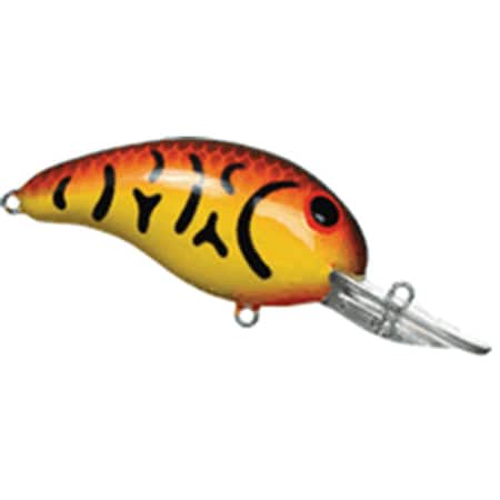 Bandit Lures Bandit Deep Diver, 0.25 - Spring Craw With Yellow B200-26