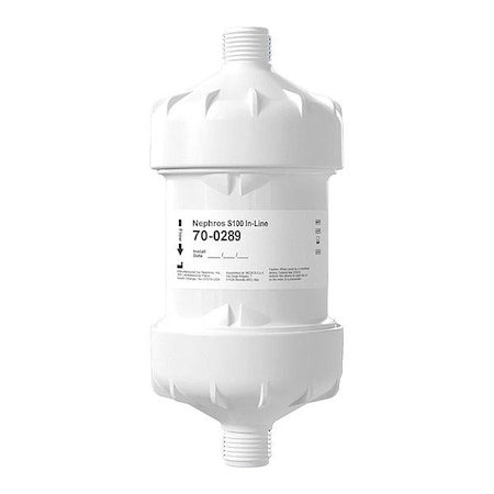 Nephros Inline Water Filter, 1/2 in connection 70-0289