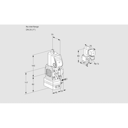 Honeywell Kromschroder VAG1-/25R/NQAE KS88019184