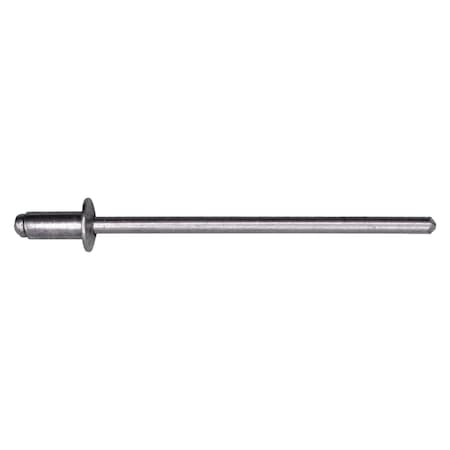 Auveco GM Specialty Rivet, Diameter 5/32in (4mm), Flange 5/16in (8mm), Grip 3/64in-5/32in (1-4mm), 50PK 22173