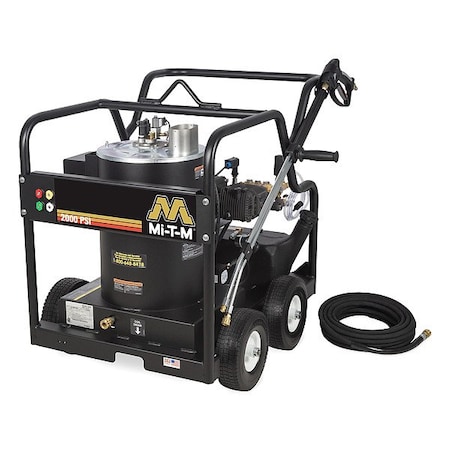 Mi-T-M CordedPressureWasher, Hot, 2000psi, 230V GH-2003-0D10