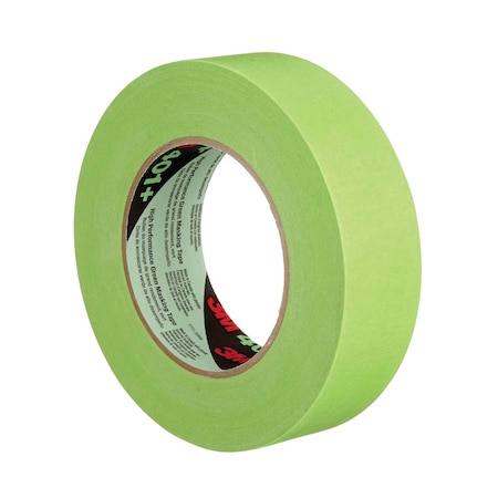 3M Painter's Tape, 36 mm W x 55 m L, 6.7 mil Thick, Green, Rubber Adhesive 401+