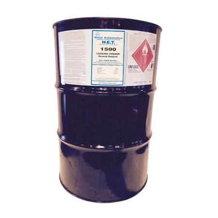 Grow Automotive ulti-Purpose Lacquer Thinner, 53 Gallon Drum 1500RCN/DR