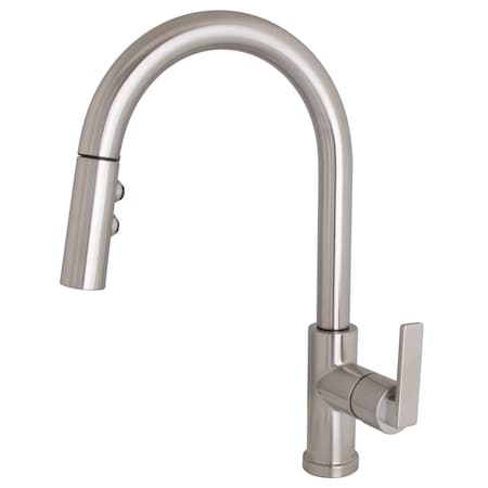 Speakman Pull Down Kitchen Faucet, 1.8 GPM, Brushed Nickel SB-2542-BN