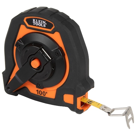 Klein Tools Closed Reel Long Tape Measure, 100-Foot 94100CR
