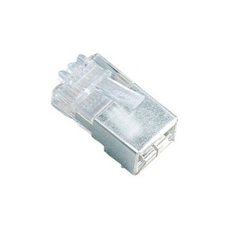 Black Box Cat5 Modular Plugs (25/Bag), Solid Condu FMTP5U-SLD